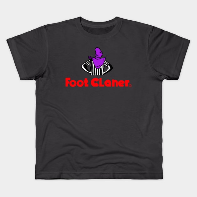 Foot Claner Kids T-Shirt by FreddyK